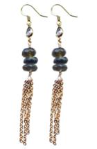 Women's Gemelli Stone & Tassel Drop Earrings