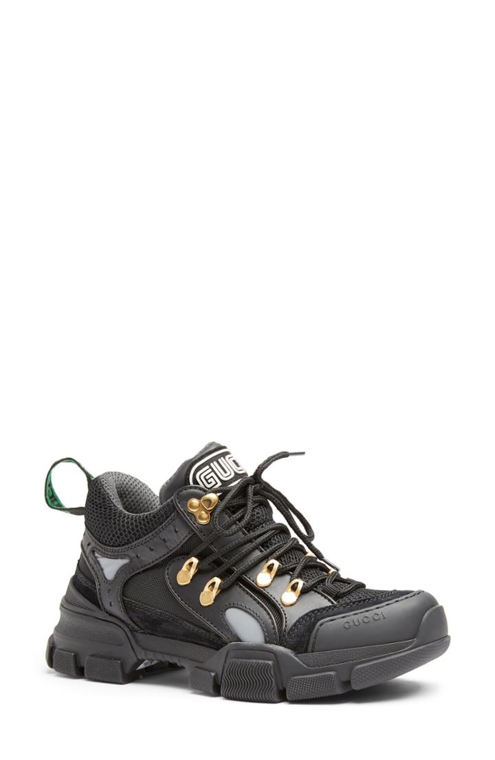 Women's Gucci Flashtrek Sneaker Us / 38eu - Black