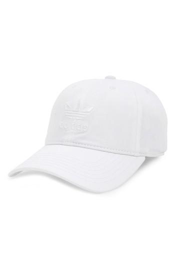 Women's Adidas Relaxed Cap - White