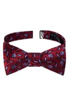 Men's Ted Baker London Botanical Bow Tie, Size - Red