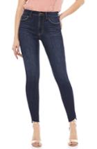 Women's Sam Edelman The Stiletto Step Hem High Rise Ankle Skinny Jeans - Blue