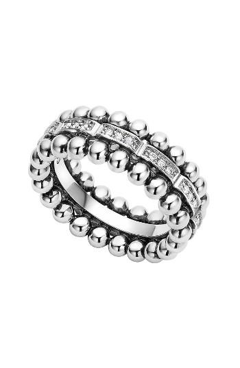 Women's Lagos Caviar Spark Diamond Band Ring