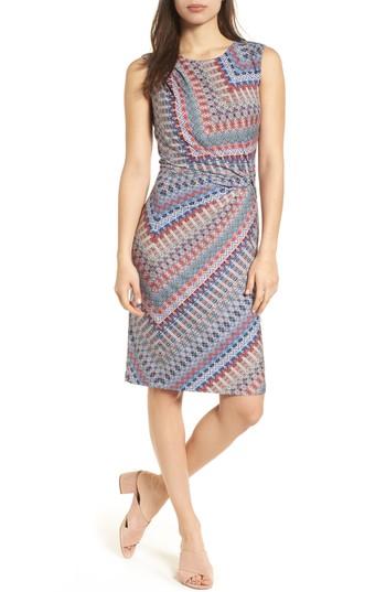 Women's Nic+zoe Zigzag Twist Dress - Red