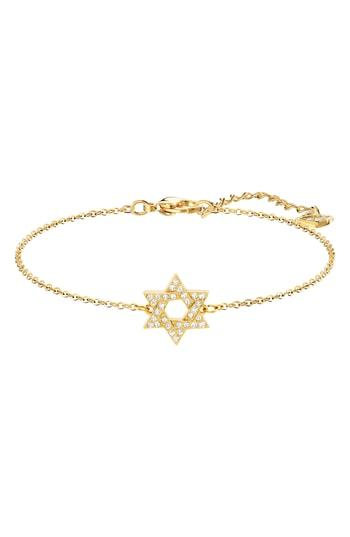 Women's Swarovski Star Of David Bracelet
