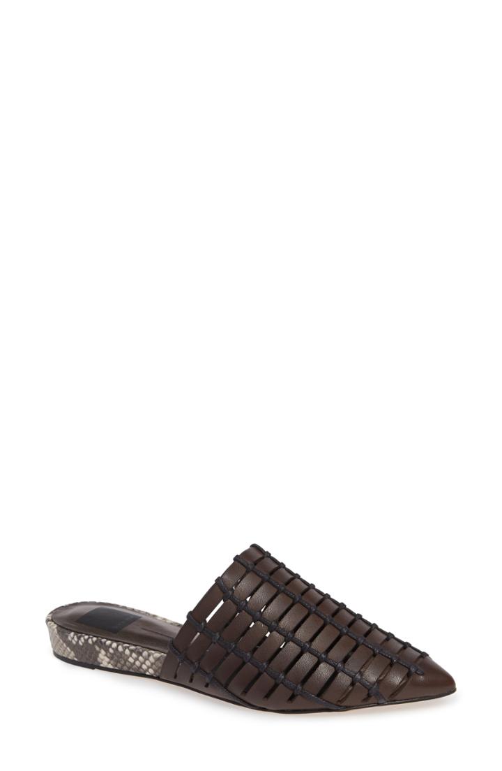 Women's Dolce Vita Elina Woven Mule M - Brown
