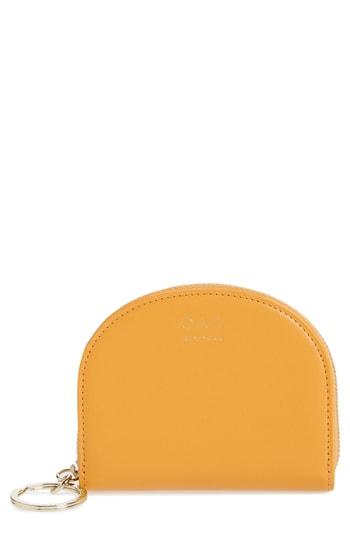 Women's Oad New York Dia Mini Mirror Wallet - Yellow