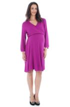 Women's Everly Grey 'sicily' Maternity/nursing Dress - Pink