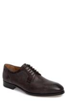 Men's Magnanni Porter Textured Plain Toe Derby M - Grey
