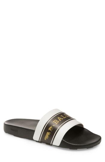 Men's Bally Anibally Slide Sandal D - Black