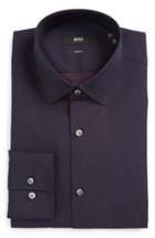 Men's Boss Jenno Slim Fit Dot Dress Shirt