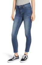 Women's A V Denim Marley Cutoff Skinny Jeans - Blue