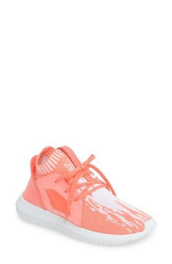 Women's Adidas Tubular Defian' Sneaker M - Coral