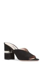 Women's Miu Miu Jewel Slide Sandal Us / 34eu - Black