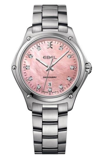 Women's Ebel Discovery Diamond Bracelet Watch, 33mm