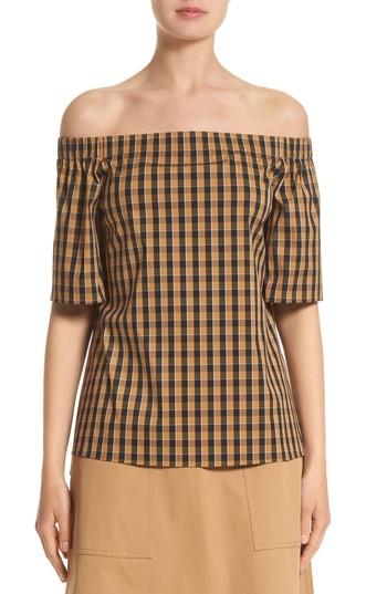 Women's Lafayette 148 New York Livvy Neo Classic Check Blouse