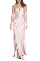 Women's Pisarro Nights Illusion Neck Sequin Gown