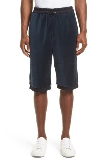 Men's 3.1 Phillip Lim Double Layer Shorts - Blue