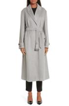 Women's Burberry Oxshott Wrap Cashmere Coat - Grey