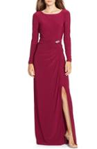 Women's Lauren Ralph Lauren Embellished Jersey Gown