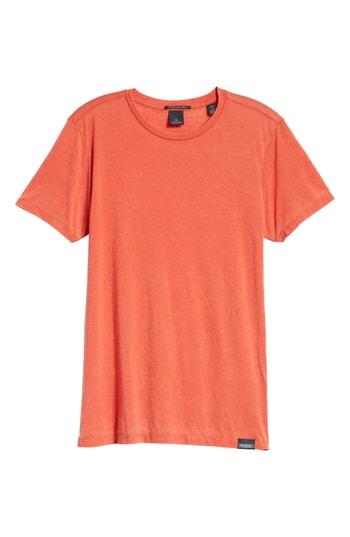 Men's Scotch & Soda Burnout T-shirt - Red