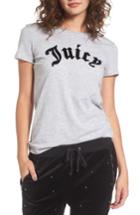 Women's Juicy Couture Elevate Logo Tee - Grey