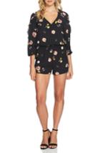 Women's 1.state Ruffle Sleeve Romper - Black