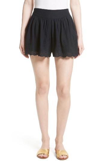 Women's Rebecca Taylor Eyelet Cotton Shorts