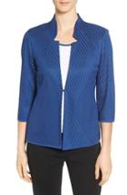 Women's Ming Wang Mandarin Collar Knit Jacket