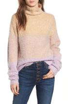 Women's Bp. Ombre Eyelash Sweater, Size - Pink