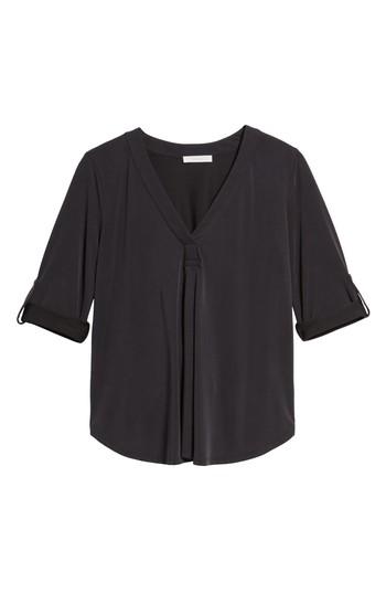 Women's Henley - Black