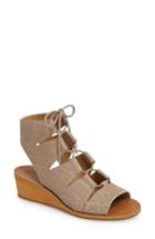 Women's Lucky Brand Gizi Wedge Sandal .5 M - Grey