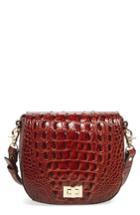 Brahmin Mini Sonny Leather Crossbody Bag - Brown