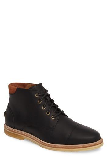 Men's Tommy Bahama Argon Blooms Cap Toe Boot .5 M - Black