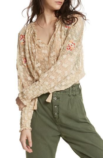 Women's Free People Jubilee Top - Ivory