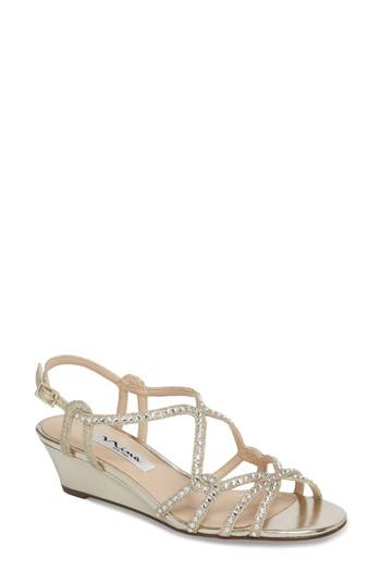 Women's Nina Finola Sandal M - Metallic