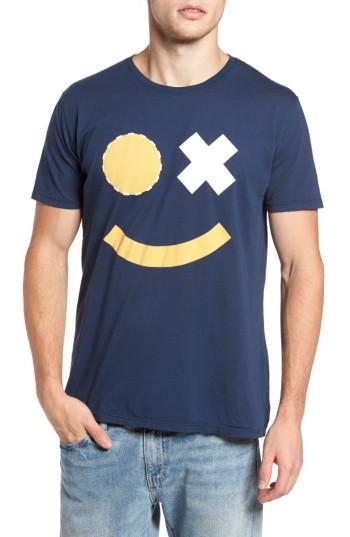 Men's Vestige Smile Graphic T-shirt - Blue