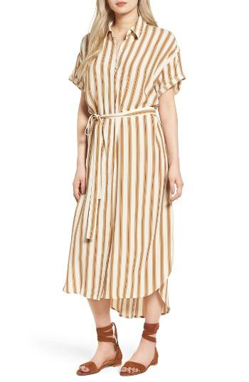 Women's Faithfull The Brand Jena Stripe Maxi Shirtdress