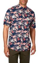 Men's 7 Diamonds I Dare You Trim Fit Sport Shirt - Blue