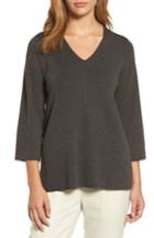 Women's Eileen Fisher Merino Wool V-neck Top