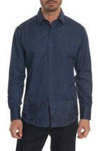 Men's Robert Graham Lionel Classic Fit Sport Shirt - Blue