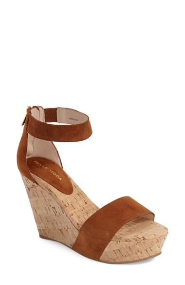 Women's Pelle Moda 'clare' Sandal M - Brown