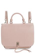 Rebecca Minkoff Darren Convertible Leather Backpack - Pink