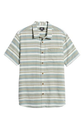 Men's O'neill Currington Short Sleeve Shirt - Beige