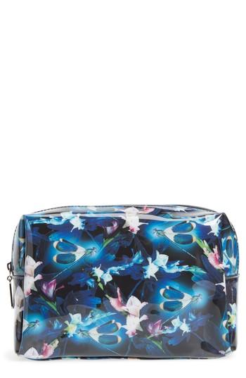 Catseye London Large Night Blooms Beauty Bag, Size - Black