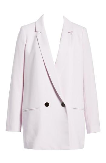 Women's Mural Oversize Blazer, Size - Purple