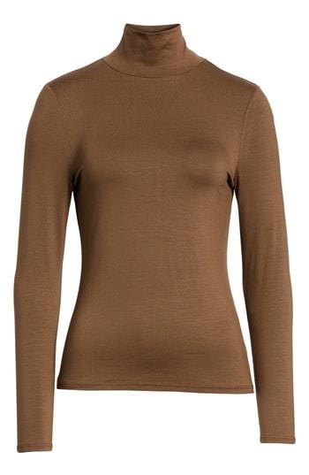Women's French Connection Fira Mock Neck Top - Green