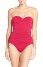 Women's Tommy Bahama 'pearl' Convertible One-piece Swimsuit - Pink