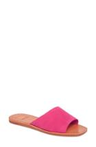 Women's Dolce Vita Cato Asymmetrical Slide Sandal .5 M - Pink