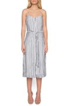 Women's Willow & Clay Stripe Midi Dress - Blue