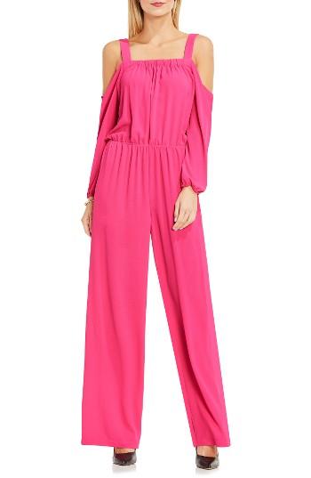 Women's Vince Camuto Off The Shoulder Jumpsuit - Pink